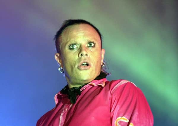 Prodigy frontman Keith Flint.