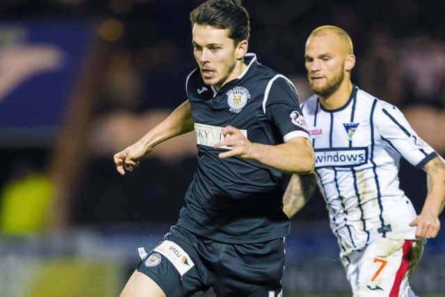 Celtic are set to sign St Mirren winger Lewis Morgan. Picture: SNS