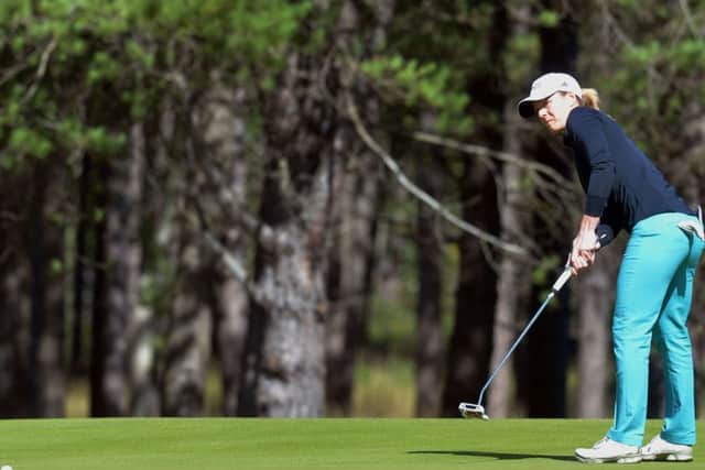 Vikki Laing won her card for the Ladies European Tour. Picture: Phil Wilkinson