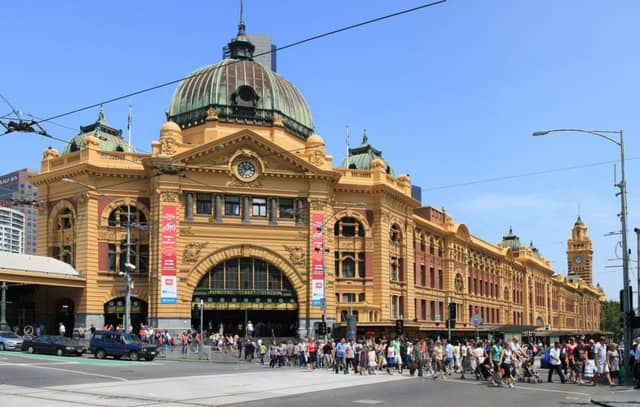 Flinders Street Station in Melbourne. Picture: Wikimedia Commons.