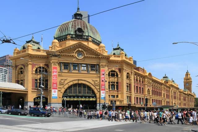 Flinders Street Station in Melbourne. Picture: Wikimedia Commons.