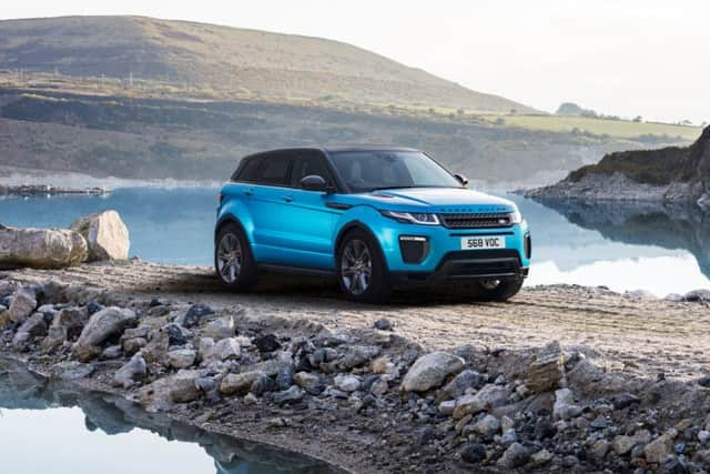 The Range Rover Evoque