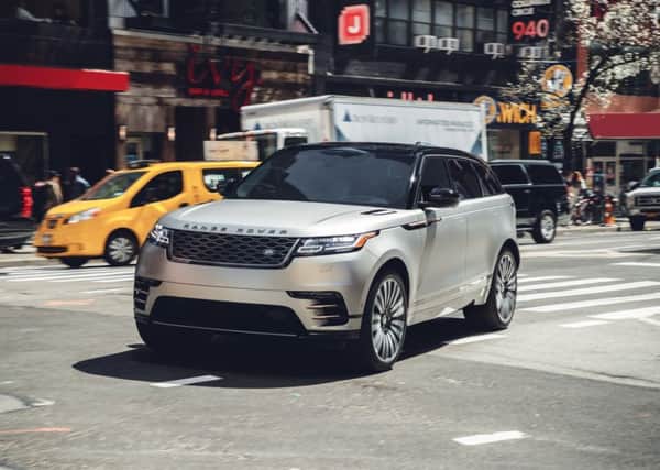 The Range Rover Velar