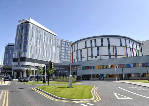 Glasgow's Queen Elizabeth University Hospital. Picture: Emma Mitchell