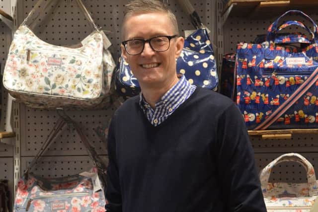 Kenny Wilson was a schoolboy signing for Aberdeen FC, but now his main goal is on international expansion for the Cath Kidston brand. Picture: Jon Savage