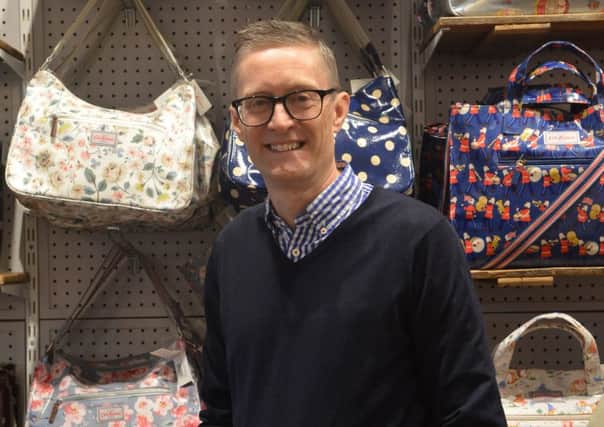 Kenny Wilson was a schoolboy signing for Aberdeen FC, but now his main goal is on international expansion for the Cath Kidston brand. Picture: Jon Savage