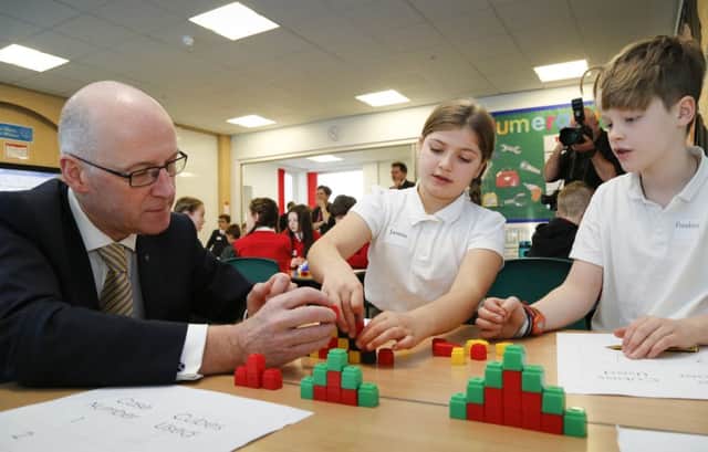 Primary pupils across Scotland will receive a series of festive-themed maths puzzles to take home for the school holiday. Deputy First Minister John Swinney launched the challenge at Towerbank Primary School in Portobello