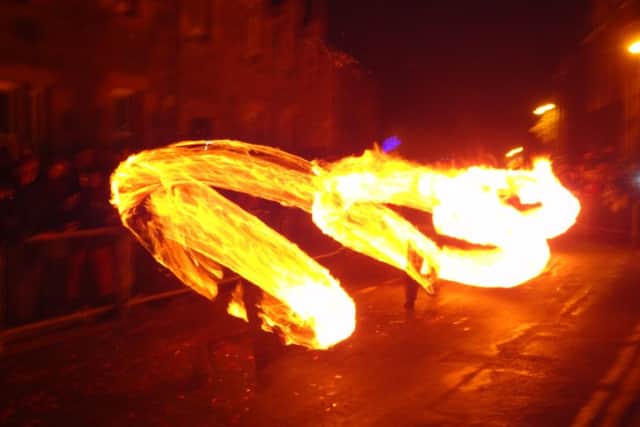 The Stonehaven fireballs procession continues a tradition of fire being at the heart of Hogmanay night. PIC: Flickr/Creative Commons/Chris Street.