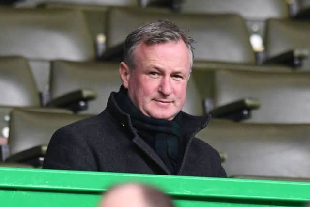 Michael O'Neill ends the year in charge of Northern Ireland. Picture: Craig Williamson/SNS