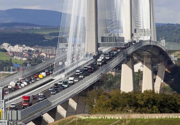 The Queensferry Crossing opened to traffic in August