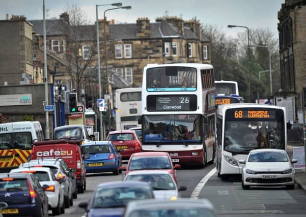 St Johns Road in Edinburgh. Photo: Steven Scott Taylor