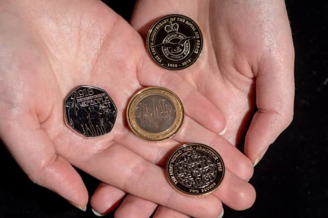 Coins marking the Armistice have been made. Picture: Ben Birchall/PA Wire