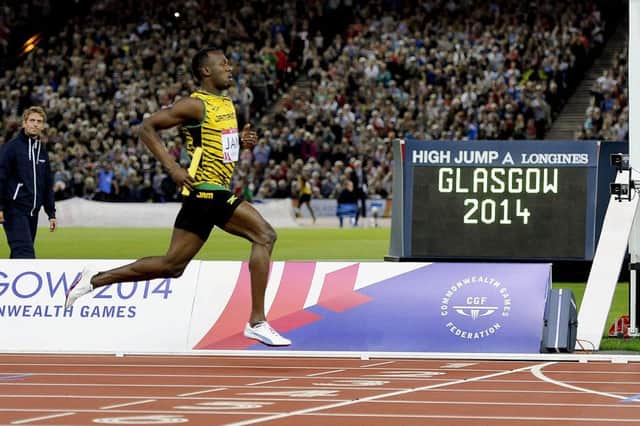 Usain Bolt at the 2014 Games.