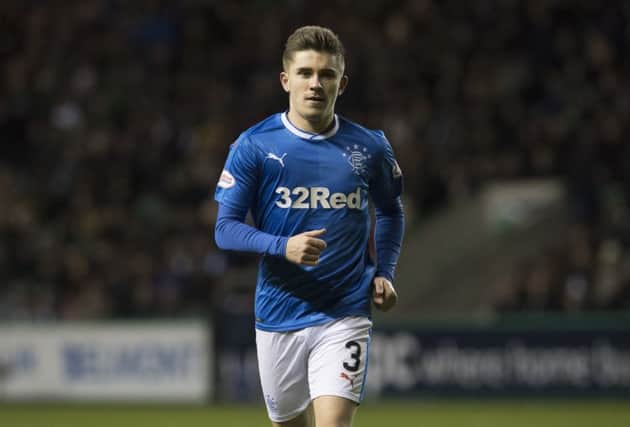 Declan John in action for Rangers. Picture: SNS Group
