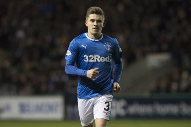 Declan John in action for Rangers. Picture: SNS Group