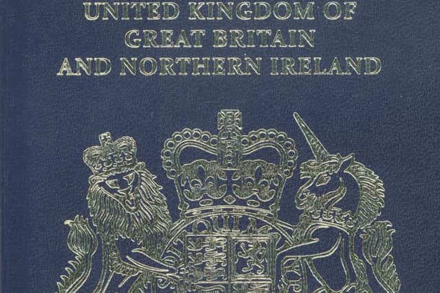 Britain will return to a blue and gold passport design after the country leaves the European Union. Picture: AFP/Getty Images