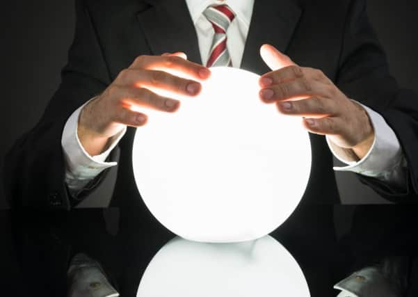 A crystal ball would come in handy for economic forecasters. Photograph: Getty Images
