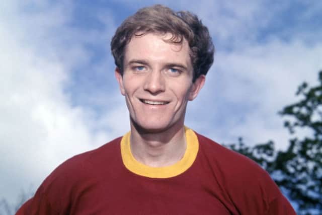 Willie Hunter of
Motherwell before the 1965/66 season.