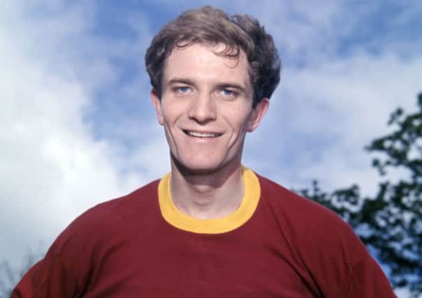 Willie Hunter of
Motherwell before the 1965/66 season.