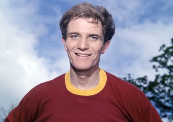 Willie Hunter of 
Motherwell before the 1965/66 season.