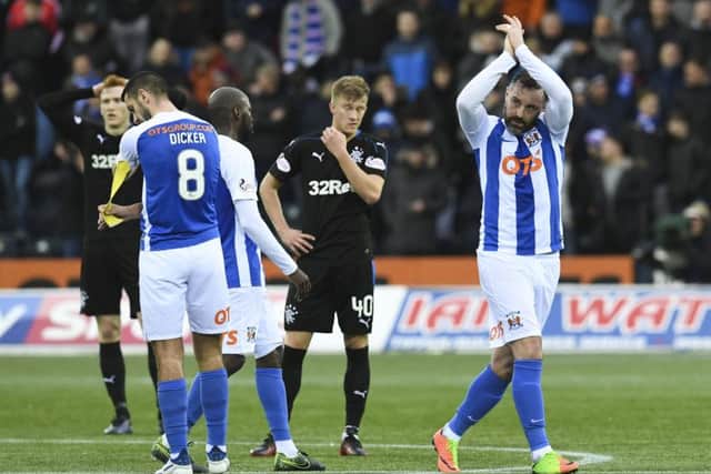 Kilmarnock's Kris Boyd netted twice in an excellent team performance. Picture: SNS/Craig Foy
