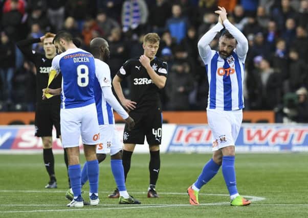 Kilmarnock's Kris Boyd netted twice in an excellent team performance. Picture: SNS/Craig Foy