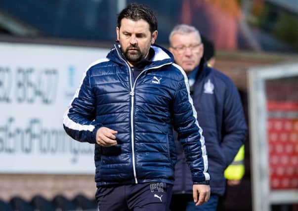 Falkirk manager Paul Hartley has yet to taste victory. Picture: SNS/Ross Parker