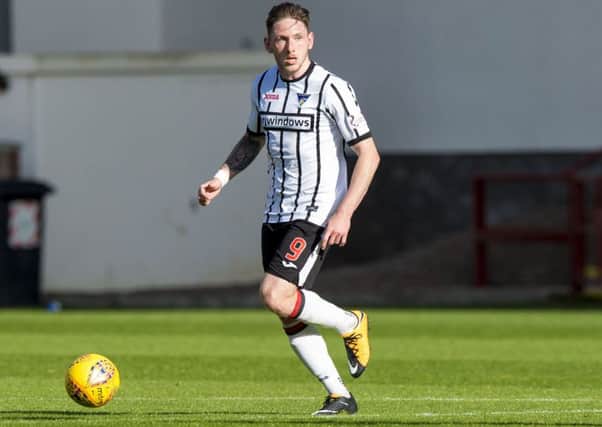 Declan McManus opened the scoring for Dunfermline. Picture: SNS/Sammy Turner