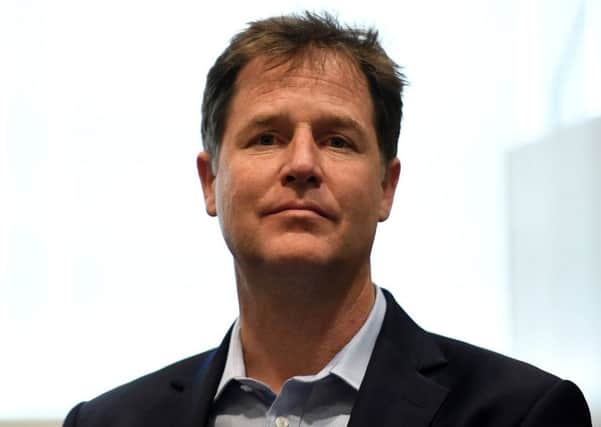 Former Lib-Dem leader Nick Clegg is to receive a knighthood in the New Year's Honours list according to reports. Picture: Leon Neal/Getty Images