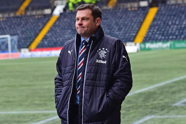 Graeme Murty has challenged his squad to prove they can cope with the demands of playing for the club. Picture: SNS Group