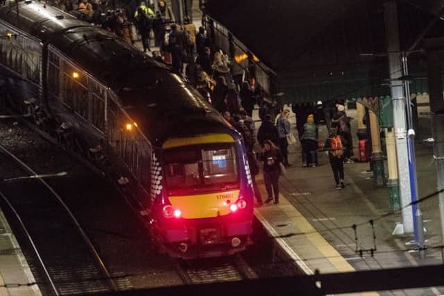 A think tank found most delays on ScotRail are attributed to Network Rail. Picture: Ian Georgeson
