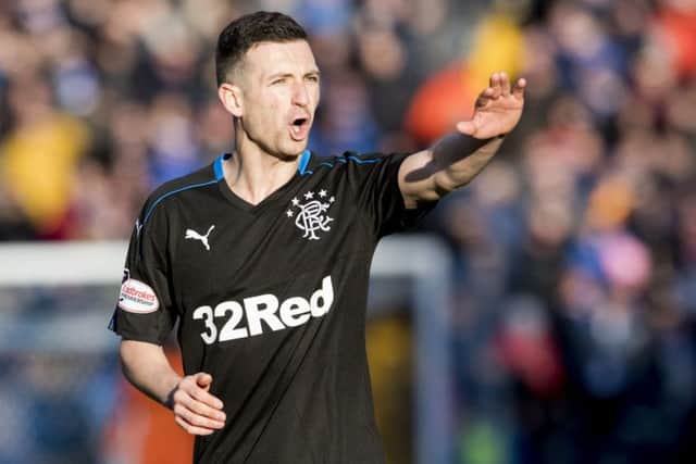 Midfielder Jason Holt says the Rangers players must take full responsibilty for results which have not been good enough. Picture: SNS.