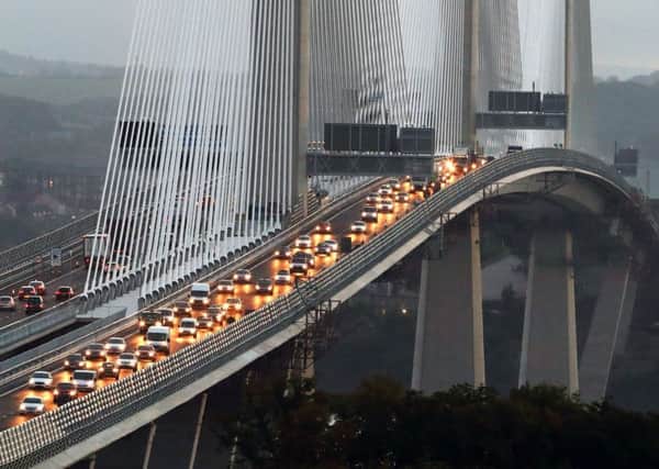 Drivers at the Queensferry Crossing have experienced frustrating delays since day one, with merging approach roads the main points of congestion.