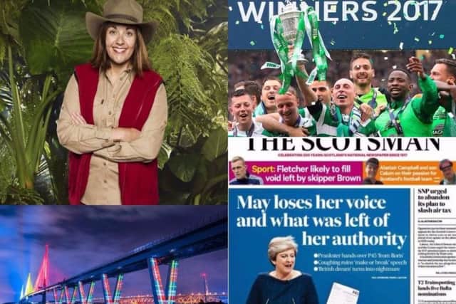 2017 saw Kezia Dugdale enter the I'm A Celebrity jungle, Celtic won the treble without losing a domestic match, Theresa May's snap election backfired, and The Queensferry Crossing was opened.