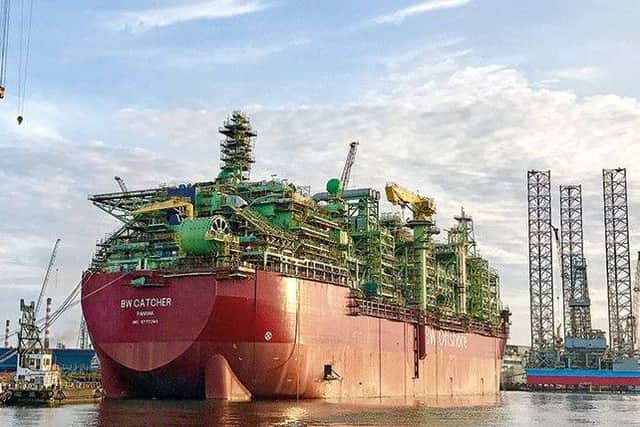 Oil has begun to flow from the Catcher area. Picture: Contributed