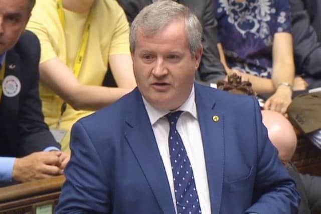 The SNPs Westminster Leader Ian Blackford. Picture: Parliament TV