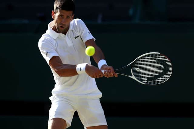 Novak Djokovic is also relishing his return to tennis after being out of the game for nearly six months.