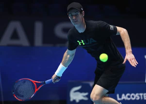 Andy Murray is looking forward to his return to tennis after being out of action with a hip problem since Wimbledon in July.