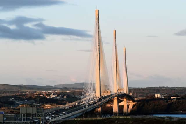 A list of 23 unfinished jobs has been released for the Queensferry Crossing. Picture: Lisa Ferguson