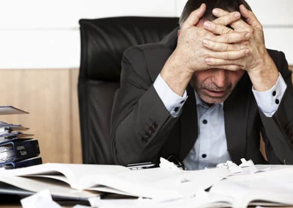 the average Scot spends 8.62 days per month feeling stressed. Picture: PA
