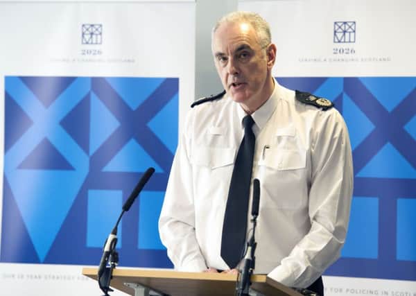 Chief Constable Phil Gormley put in an appeal against the Scotland Information Commissionar but lost and the force had to cover the judicial expenses. 
Picture Ian Rutherford