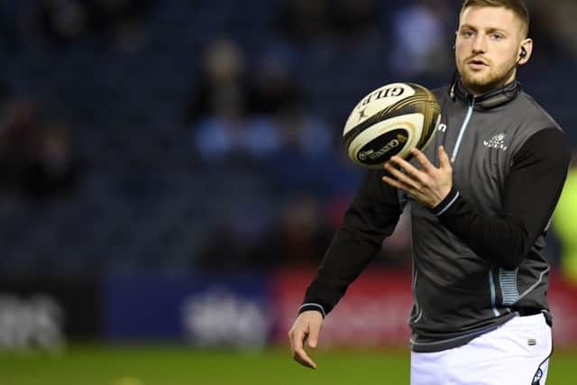 Finn Russell will start for Glasgow after being named among the replacements last week. Picture: SNS Group