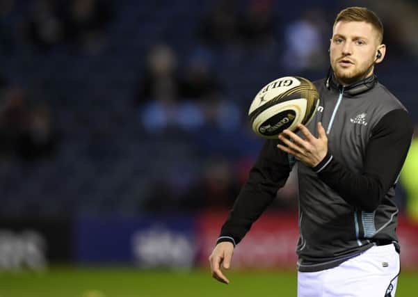 Finn Russell will start for Glasgow after being named among the replacements last week. Picture: SNS Group