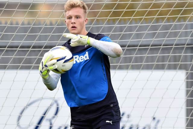 Robbie McCrorie, currently on loan at Berwick Rangers, has also agreed a new deal with the Ibrox club. Picture: SNS Group
