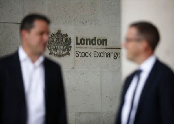 The FTSE 100 Index closed on Friday up 7.7 per cent on the level 12 months ago. Picture: Getty Images