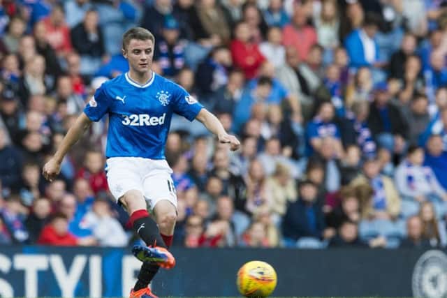 Jordan Rossiter has made only ten appearances for Rangers since his summer 2016 move from Liverpool. Picture: SNS