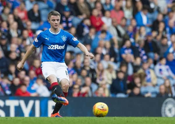Jordan Rossiter has made only ten appearances for Rangers since his summer 2016 move from Liverpool. Picture: SNS