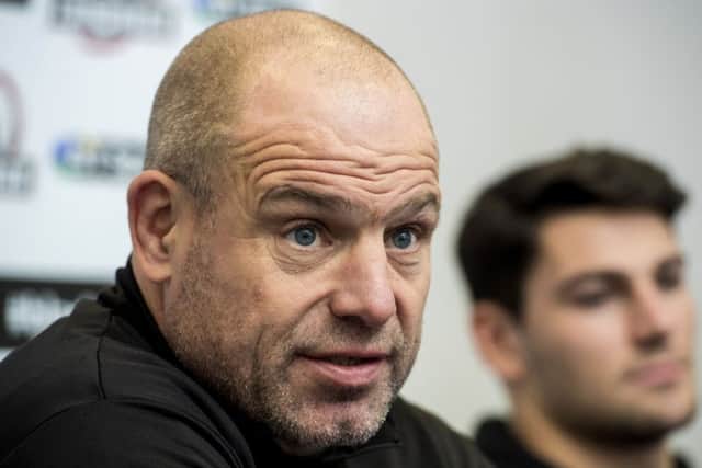 Edinburgh head coach Richard Cockerill looks ahead to their 1872 Cup match against Glasgow Warriors. Picture: Craig Williamson/SNS/SRU