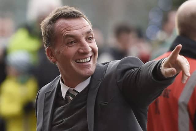 Celtic manager Brendan Rodgers has made three changes to his side. Picture: PA
