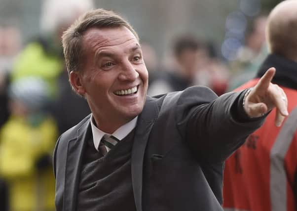 Celtic manager Brendan Rodgers has made three changes to his side. Picture: PA